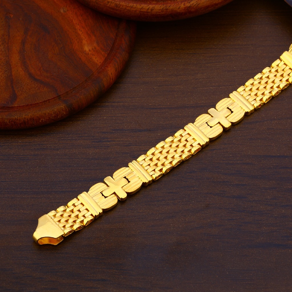 916 Gold Designer Bracelet MPB218