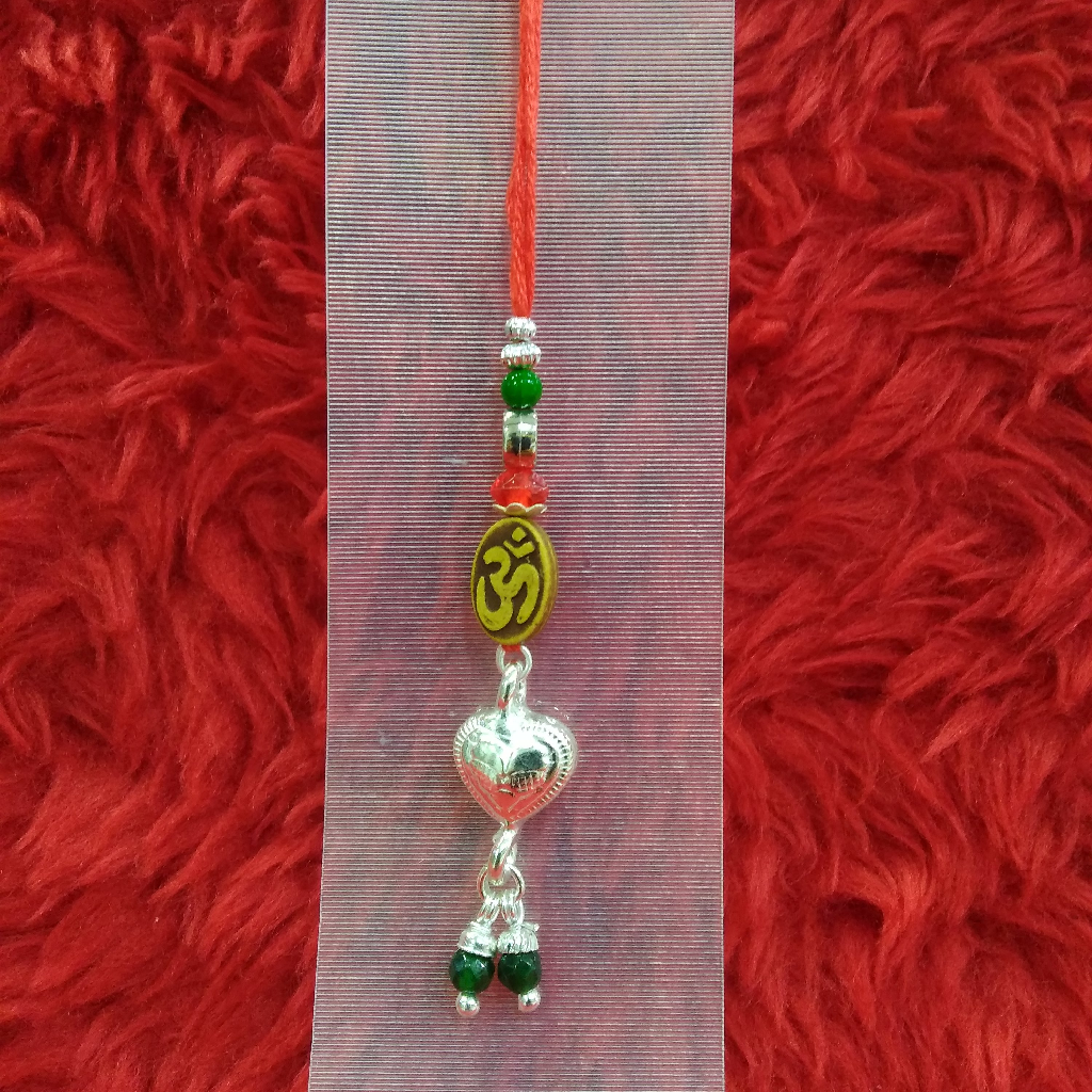 Silver Fancy Bhabhi Rakhi