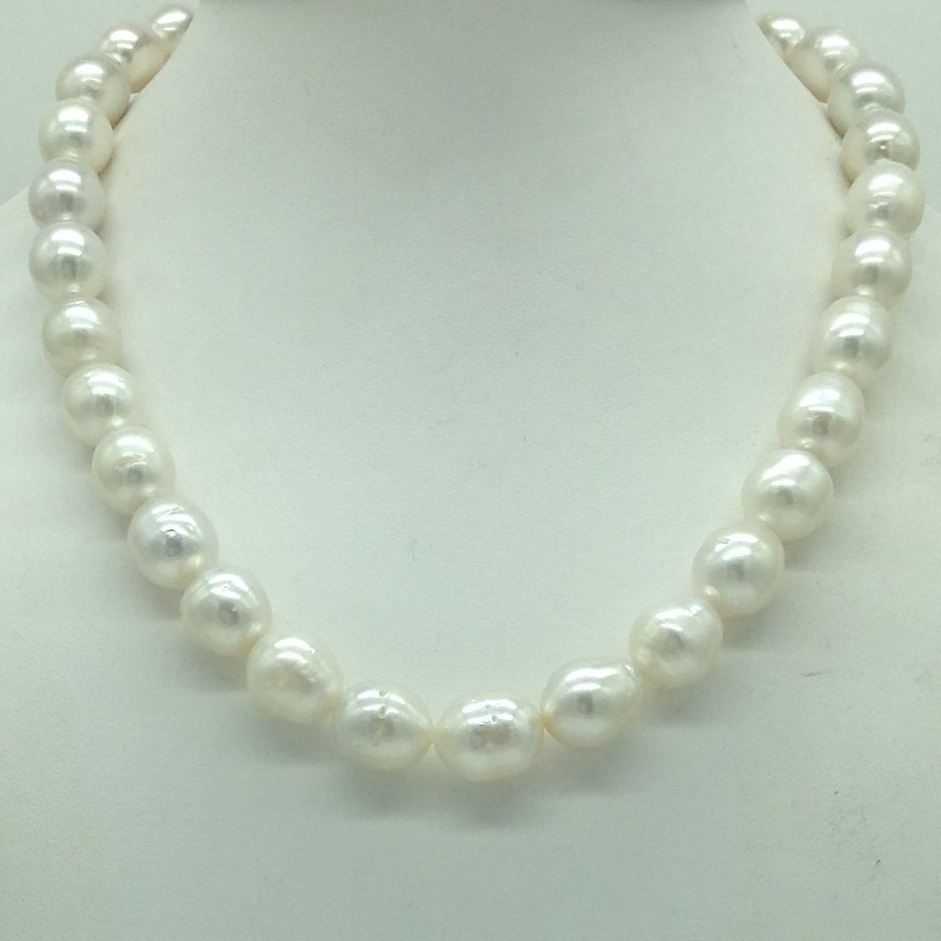 White Oval South Sea Pearls Strand JPM0399