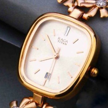 18KT Rose Gold fancy flower Belt watch for ladies