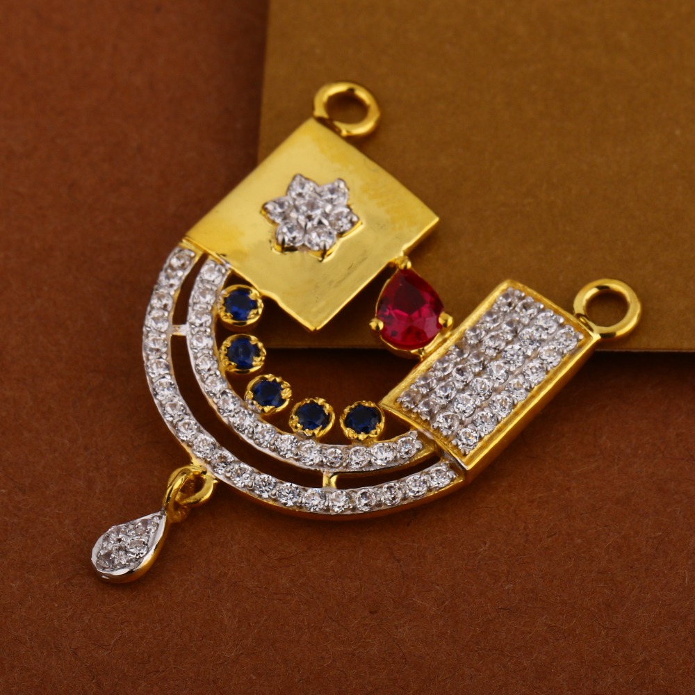 22KT  Gold Women's Gorgeous  Hallmark  Mangalsutra Pendant MP324