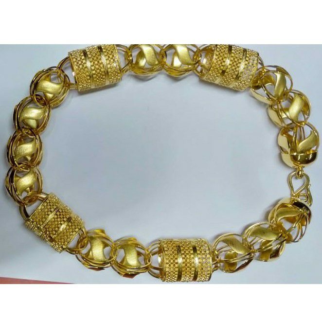 916 gold Antique Daily Wear Mens chain