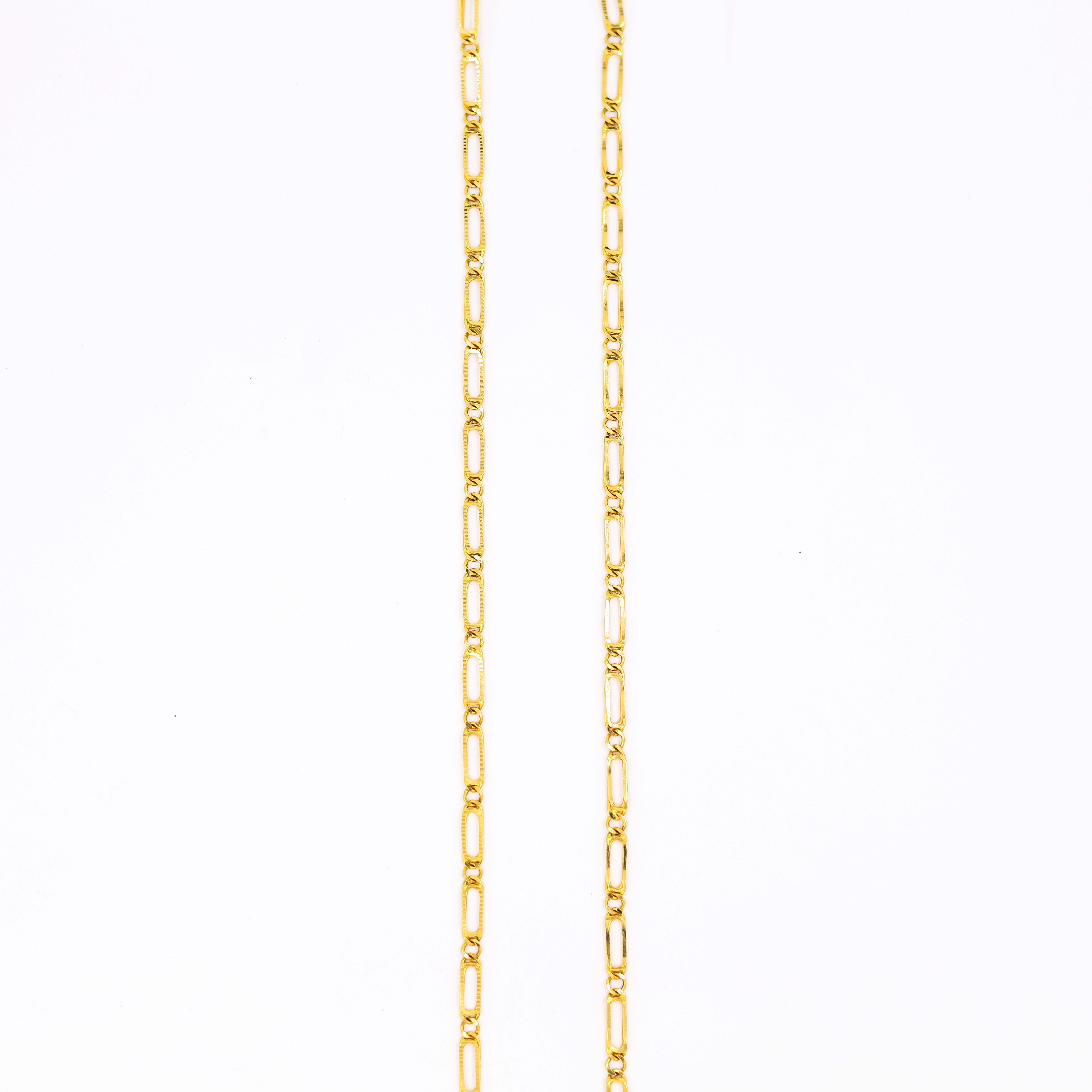 Handmade Link Gold Chain For Men