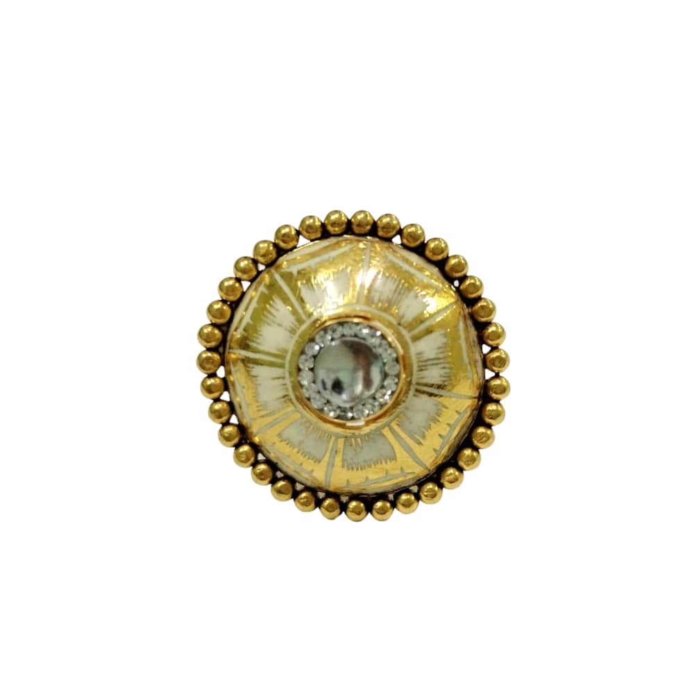 22k Gold Cocktail Ring LR2955