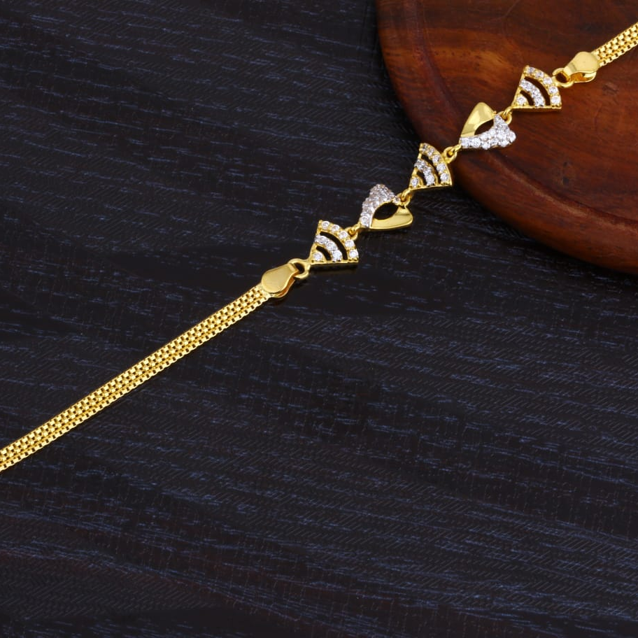 22KT Gold Ladies Bracelet LB446