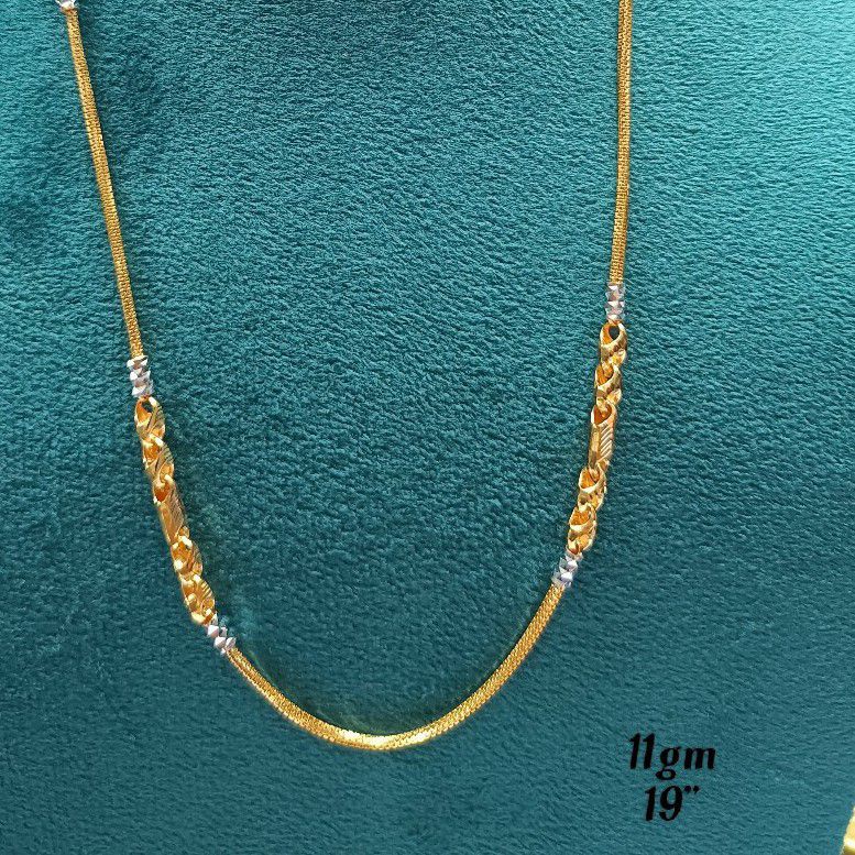 22crt Fancy Gold Chain