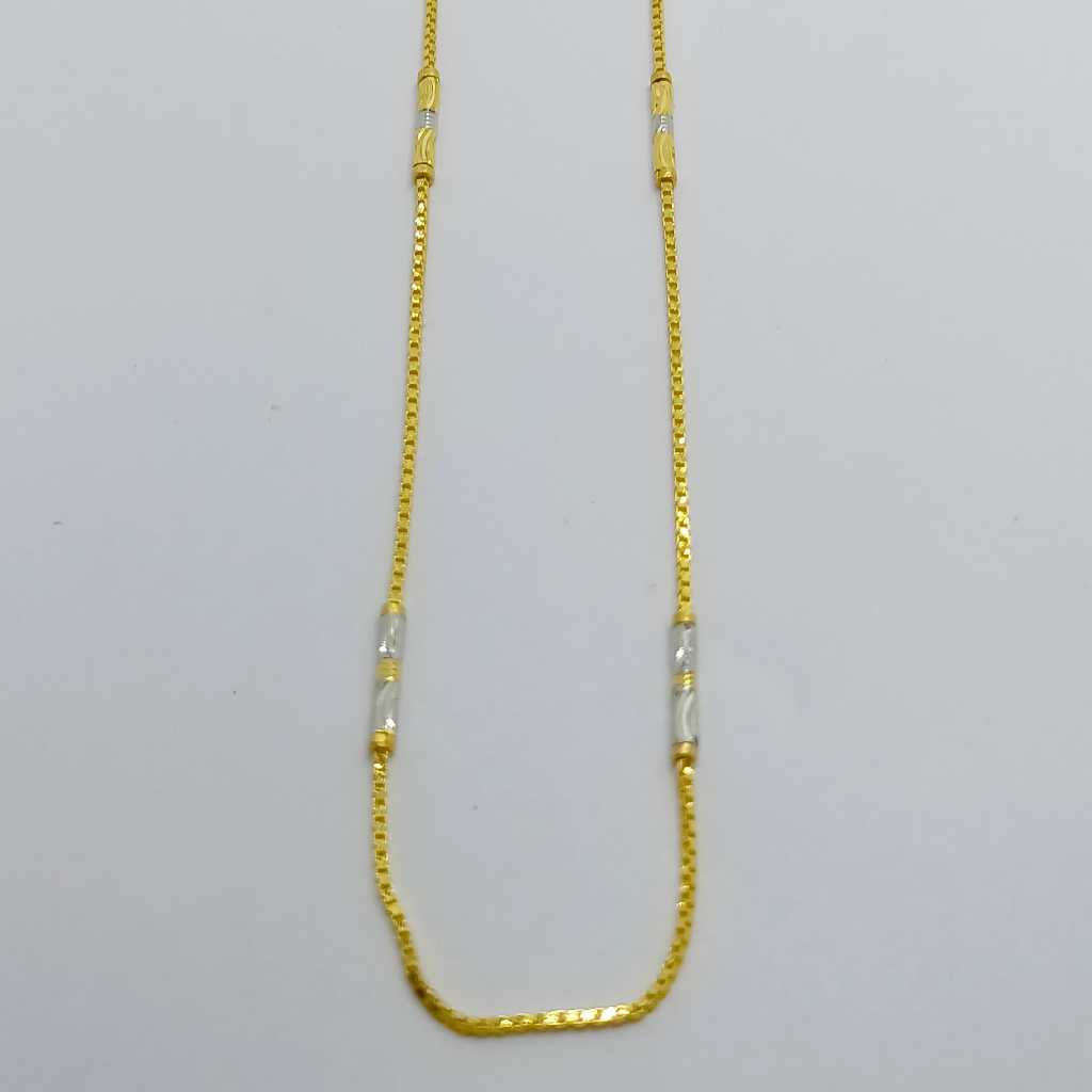 916 Lightweight Pipe Gold Chain