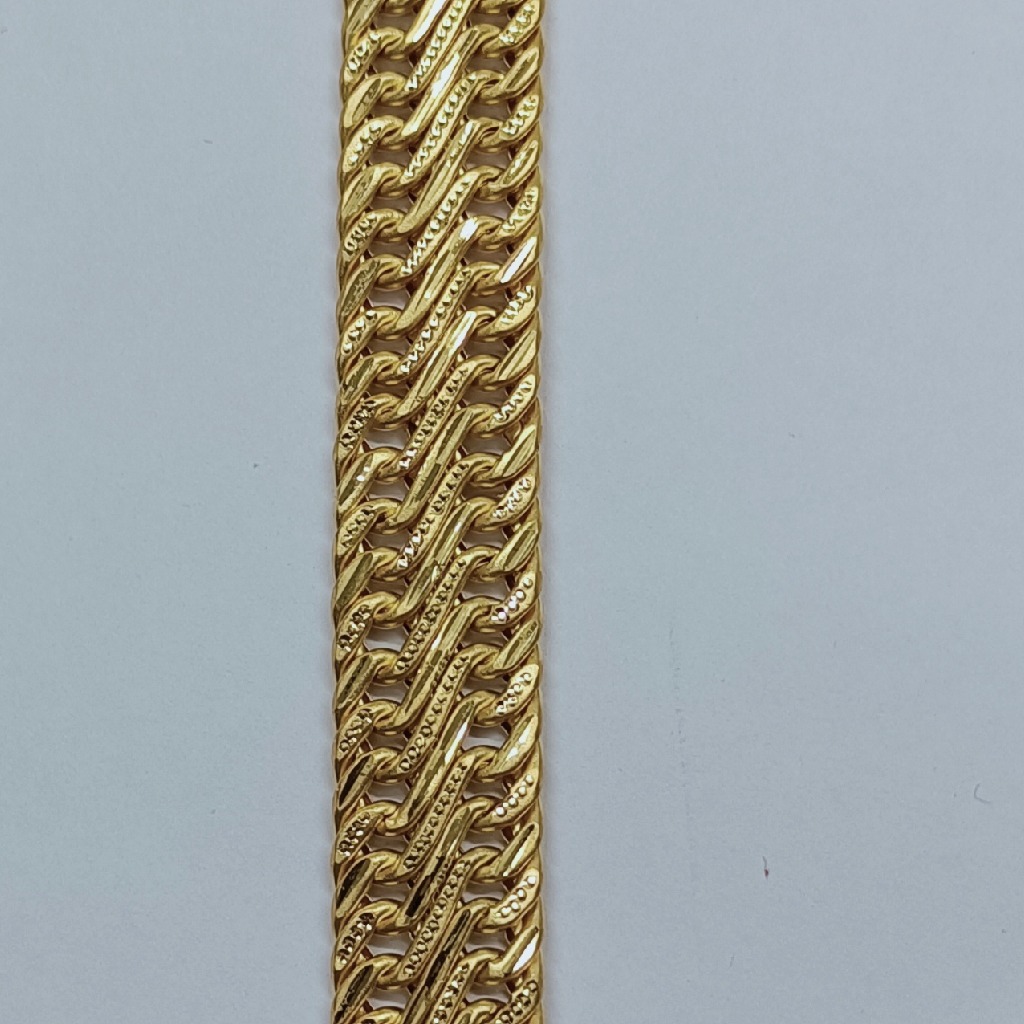 916 Gold Gents Bracelet Brg3080