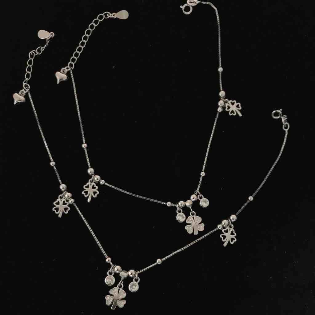 925 sterling silver Italian Payal (anklets)