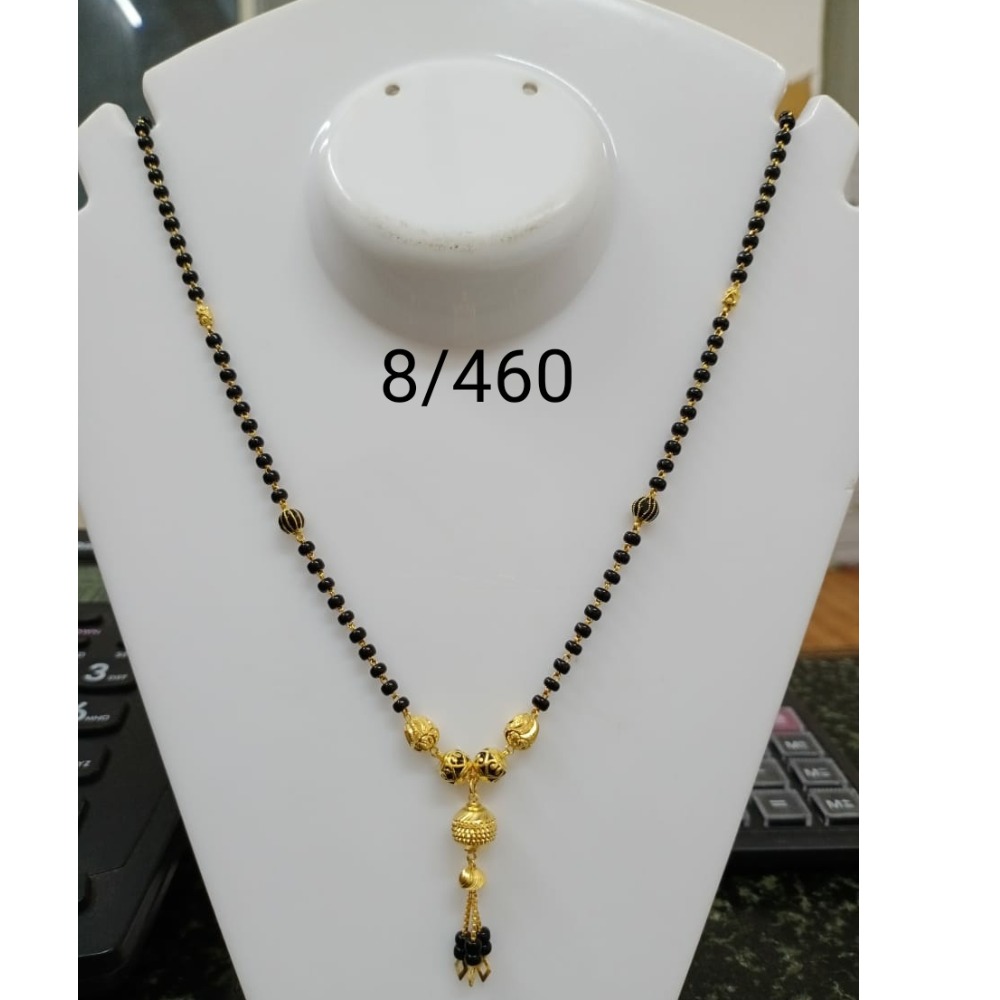 916 Gold Daliy Wear Dokiya Mangalsutra RH-MS08
