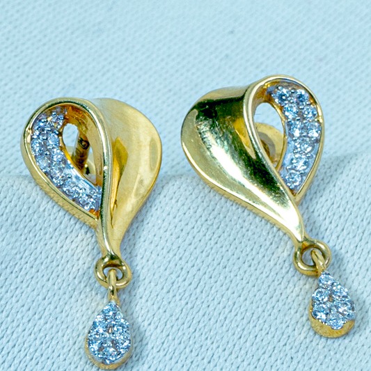 Gold Classic Earring ET-552