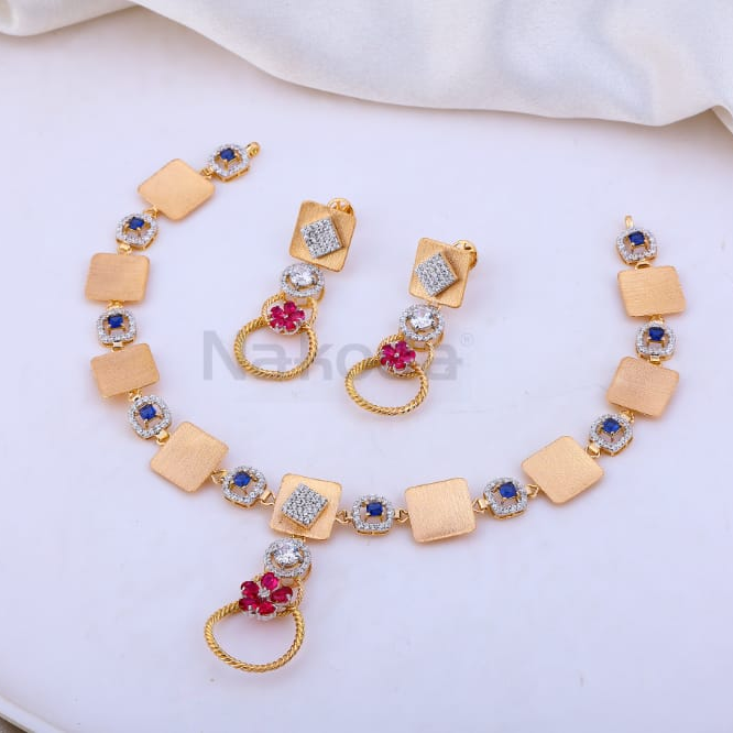 750 Rose Gold Hallmark Classic Necklace RN426