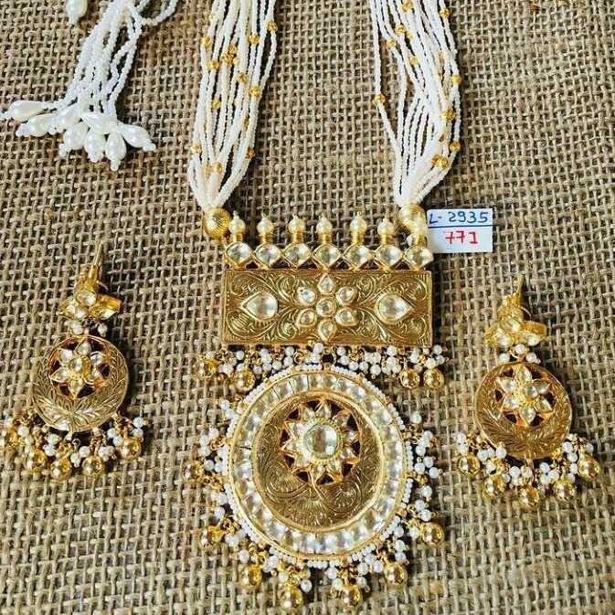 22k gold Royale Design bridal Necklace Set