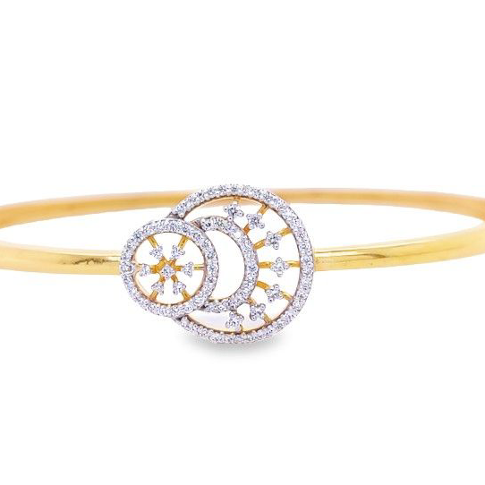 18k Gold Exclusive Design Diamond Bracelet