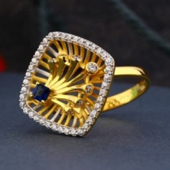22 carat gold classical ladies rings RH-LR469