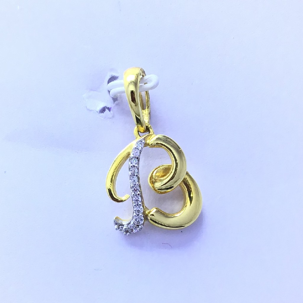 DESIGNING B FANCY GOLD PENDANT