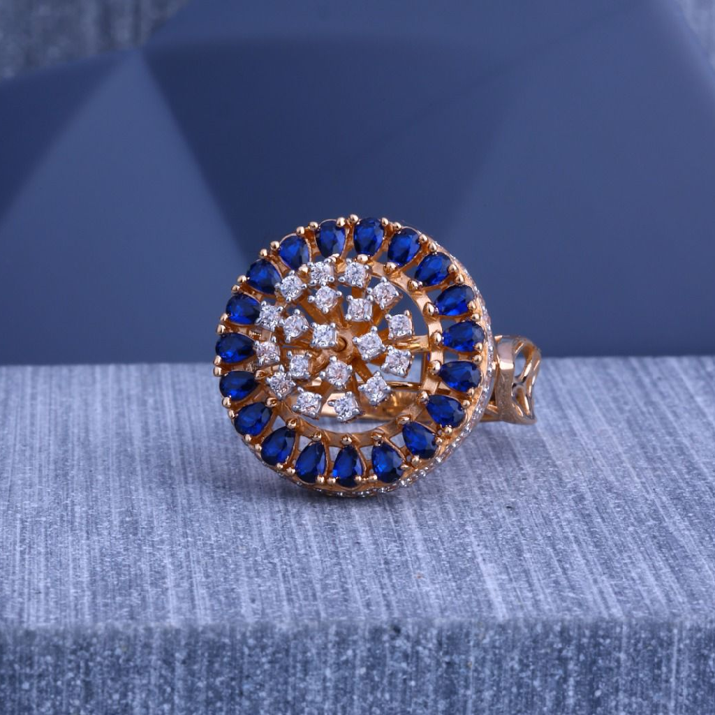 14kt SJDR008-I Ladies Designer Gold Ring, Approx 8 Gms at Rs 28999 in  Kolkata