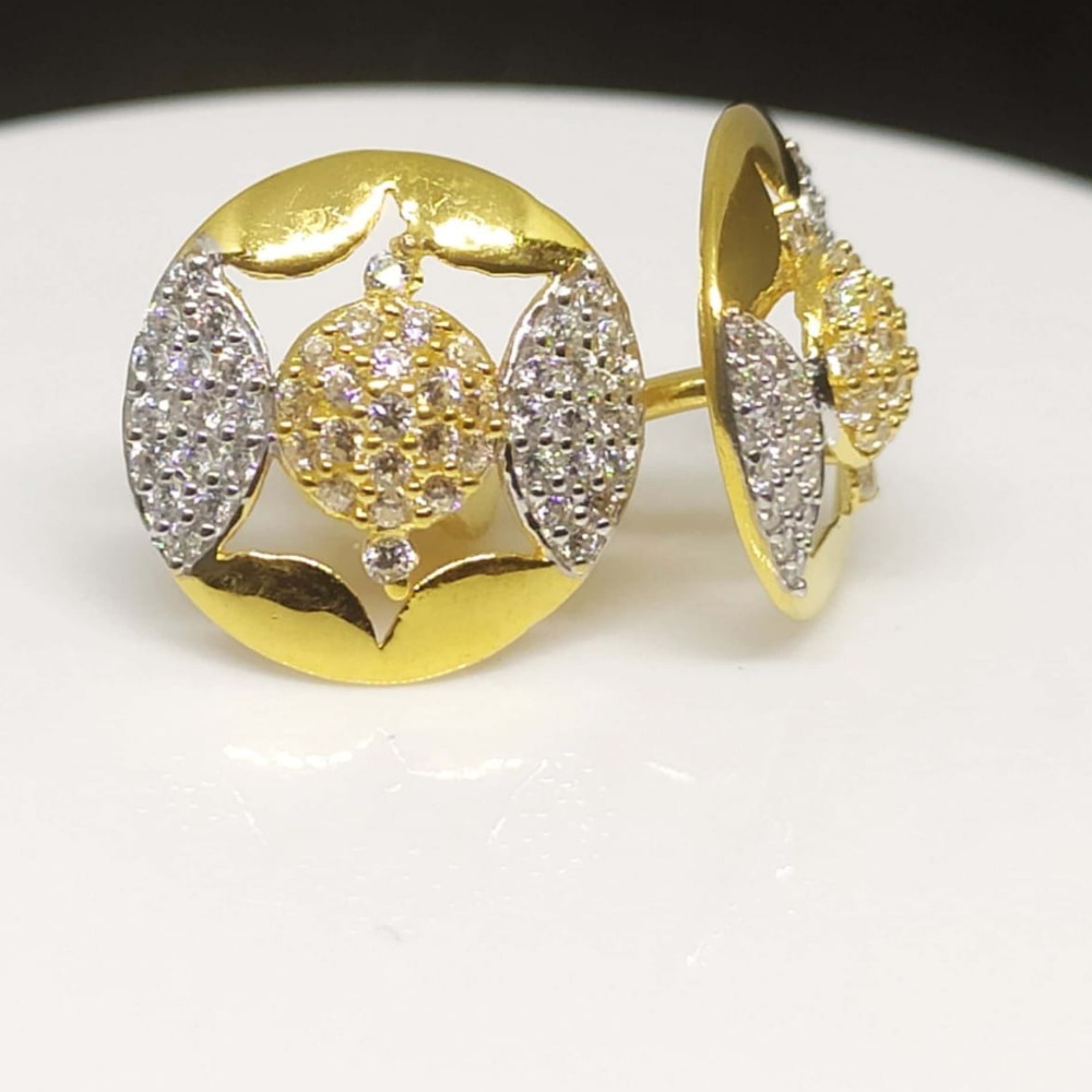 916 hallmark gold daily wear earring