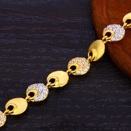 916 Gold Ladies Hallmark Exclusive Bracelet LB371