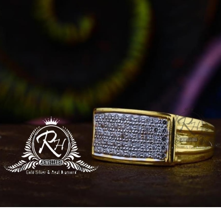 22 carat gold classic gents rings RH-GR842
