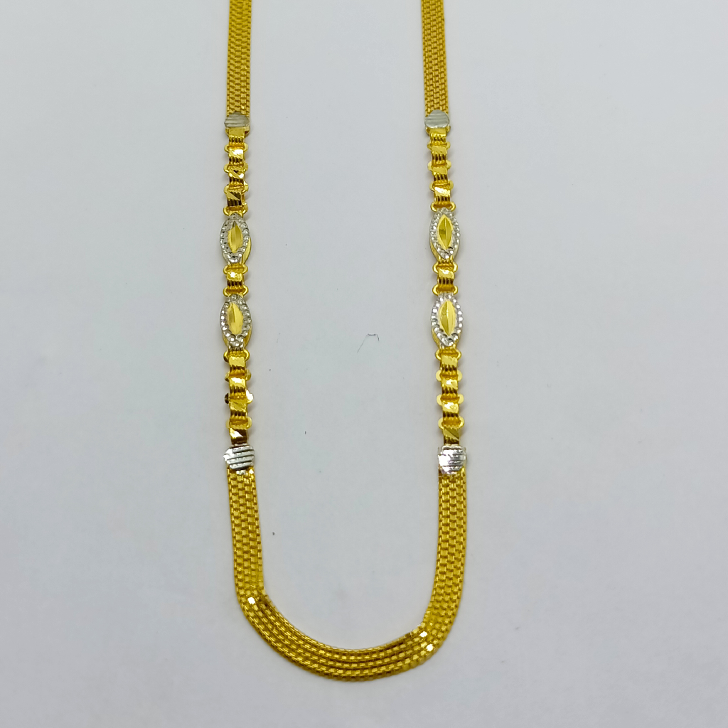 22 carat machine cutting gold chain