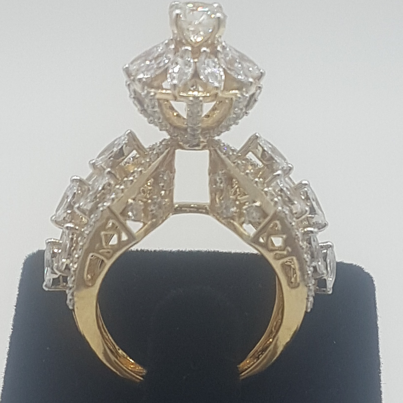 Aroha Creative Diamond Simulants Ring JSJ0282
