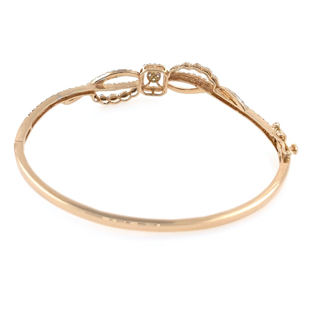 18kt / 750 rose gold classic diamond bracelet 9brc8