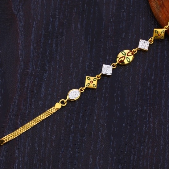 22 carat gold ladies bracelet RH-LB858