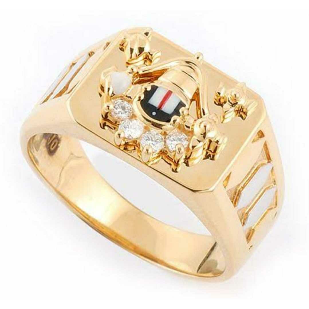 Gents Gold Ring 916