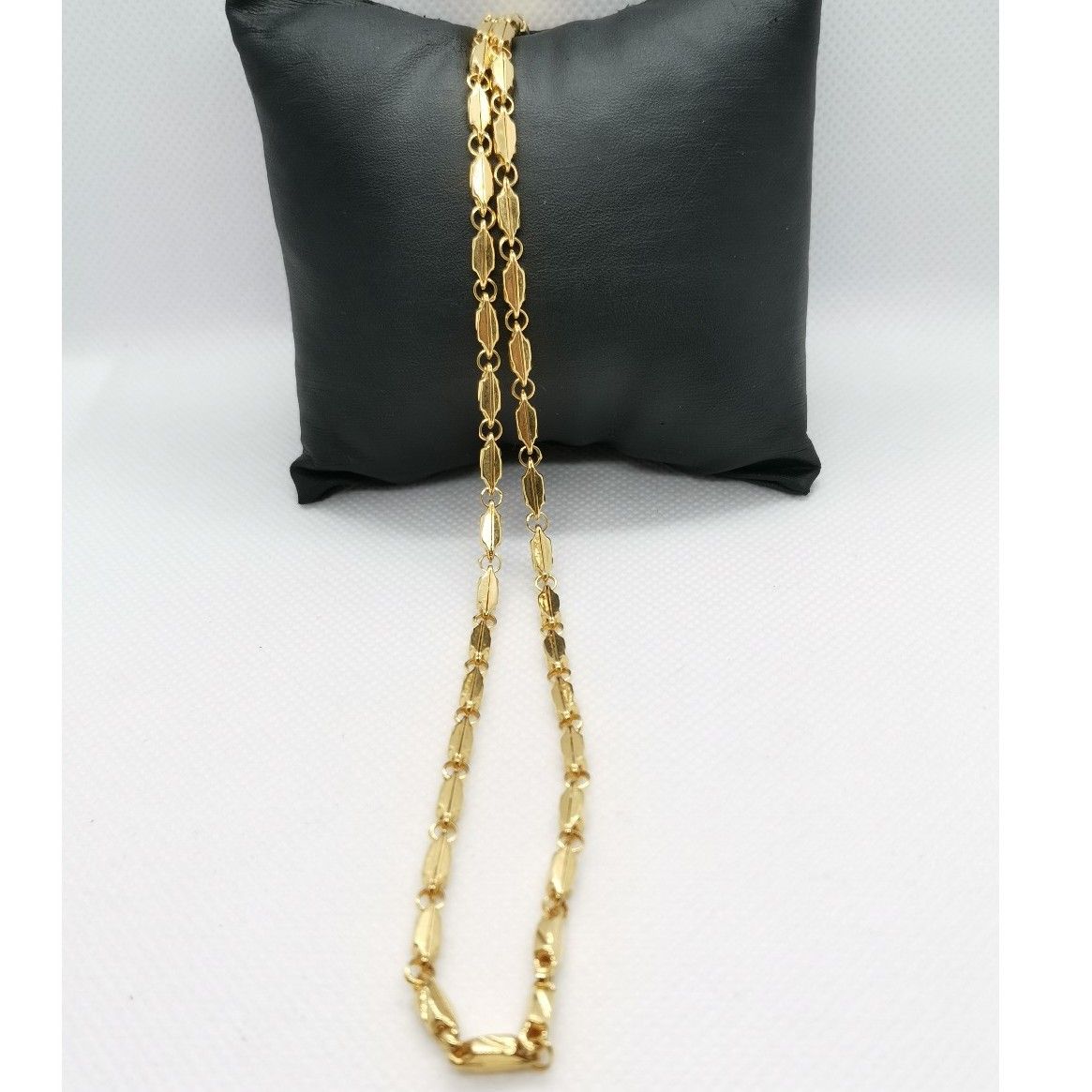 Flat hollow chain for men