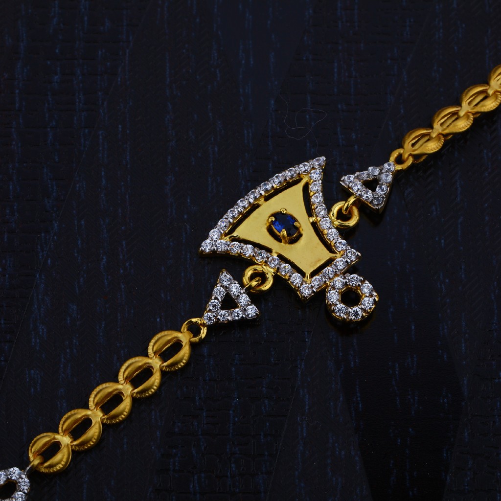 Ladies 916 Gold Bracelet-LB73