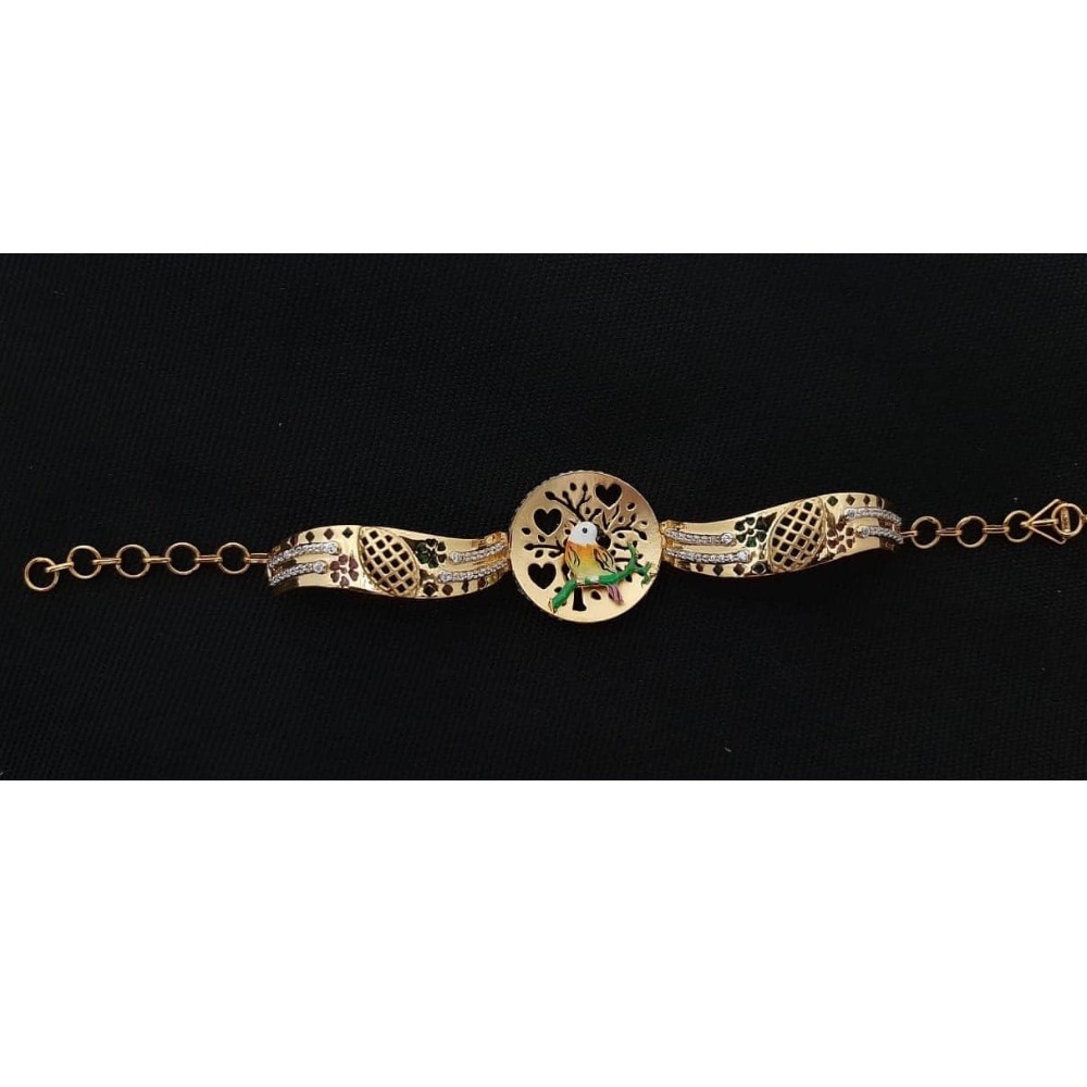 22Kt Gold Designer Bracelet For Women RH-B004