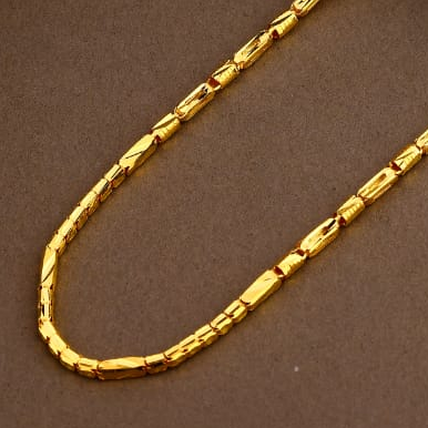 916 Gold Hallmark Designer  Chain MCH51