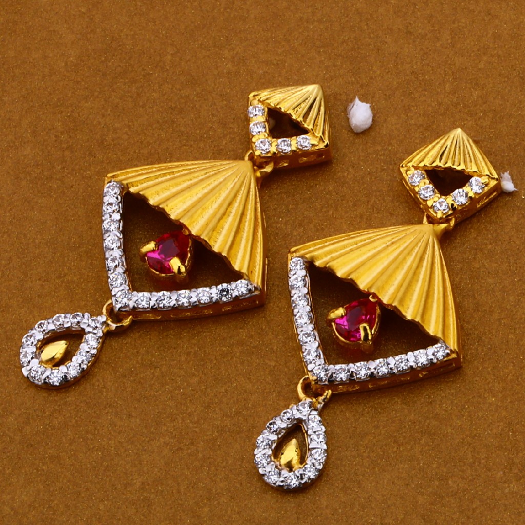22kt Gold Fancy Pendant Set FPS109