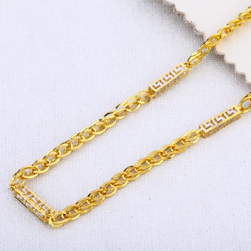 Buy quality 916 Gold Exclusive Mens Choco Chain MCH645 in Ahmedabad