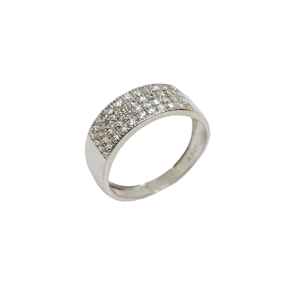 Simple Diamonds Ring In 925 Sterling Silver MGA - GRS2449