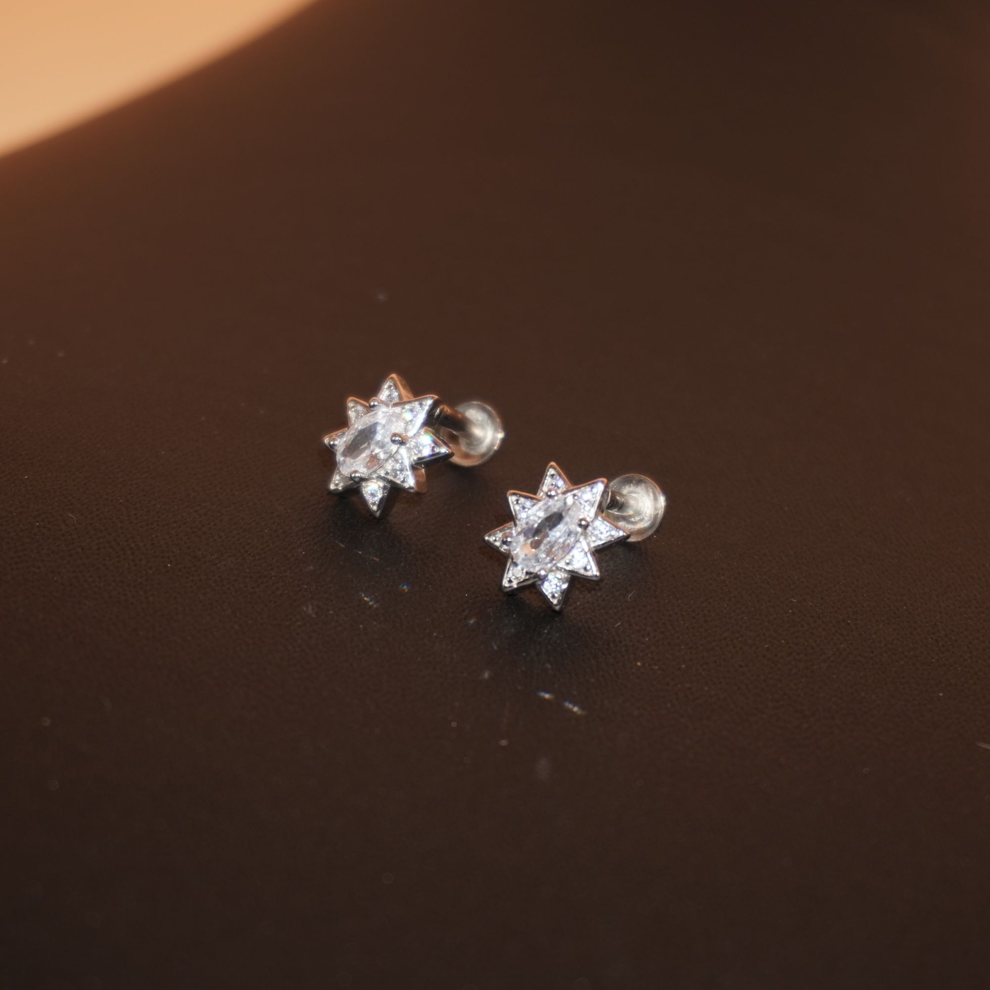 925 Silver Studed Earring