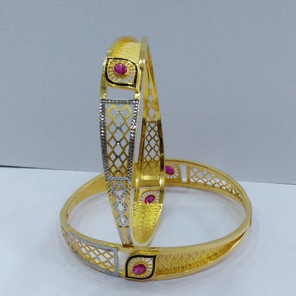 22KT/ 916 Gold fancy 2-in-1 Design Cooper Kadli for ladies