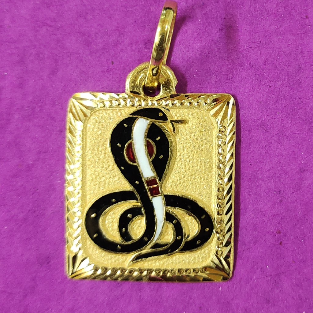 goga maharaj gold pendant