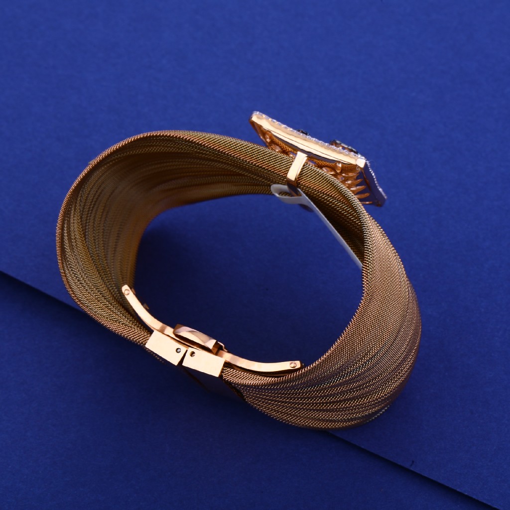18kt Exclusive Designer Leather Bracelet LLKB05