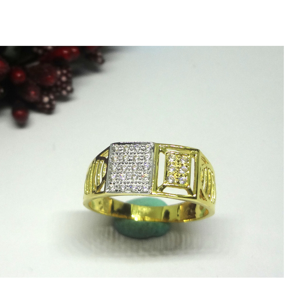 916 CZ GOLD DIAMOND RING