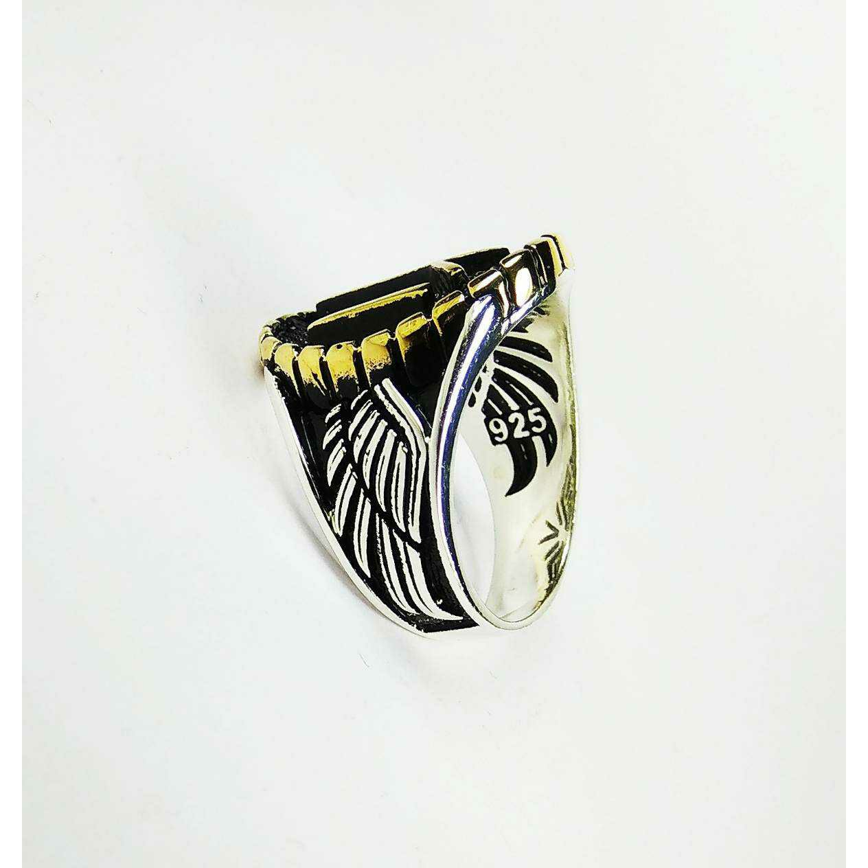 Fancy 925 silver gents turkish rings