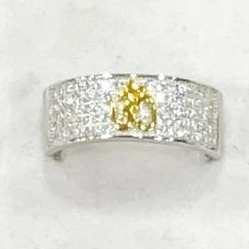 Silver  Unique Design Ring 