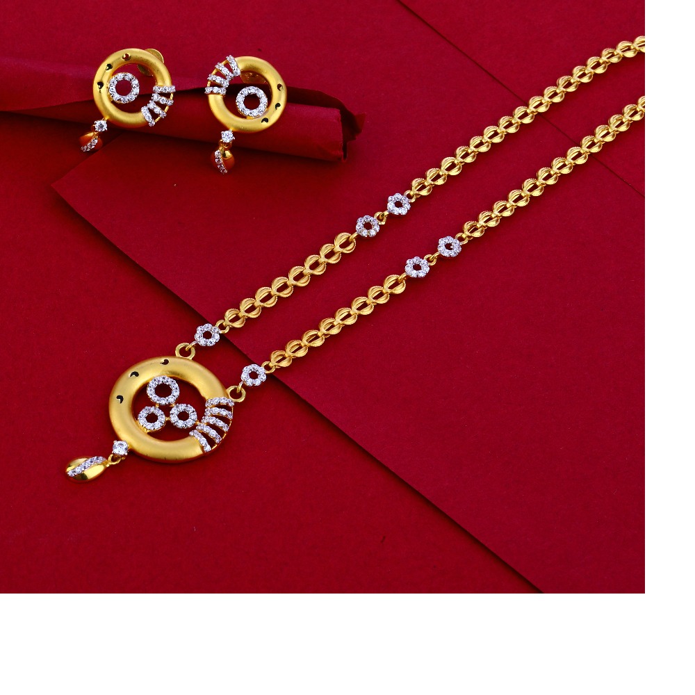 916 Gold Women's exclusive Necklace Set  LN129