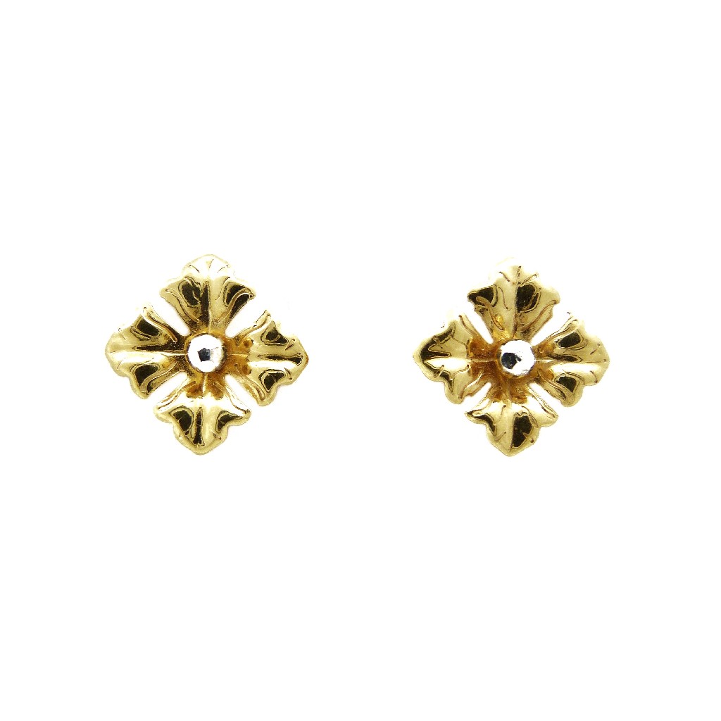 22K Gold Lite Flower Tops
