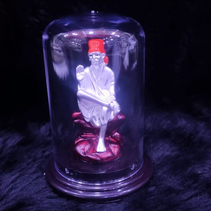 92.5Sterling Silver Saibaba Idol