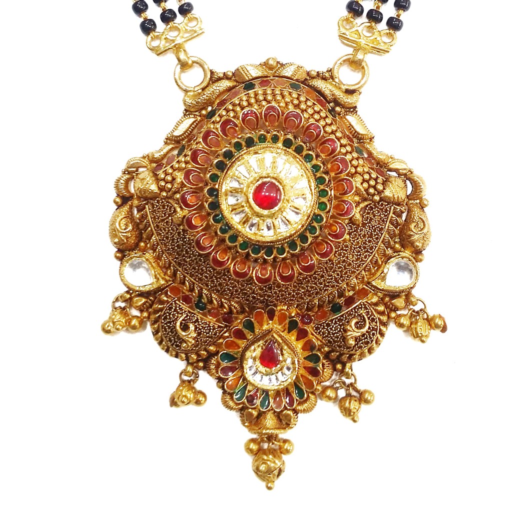 Showroom of 22k gold antique flower 