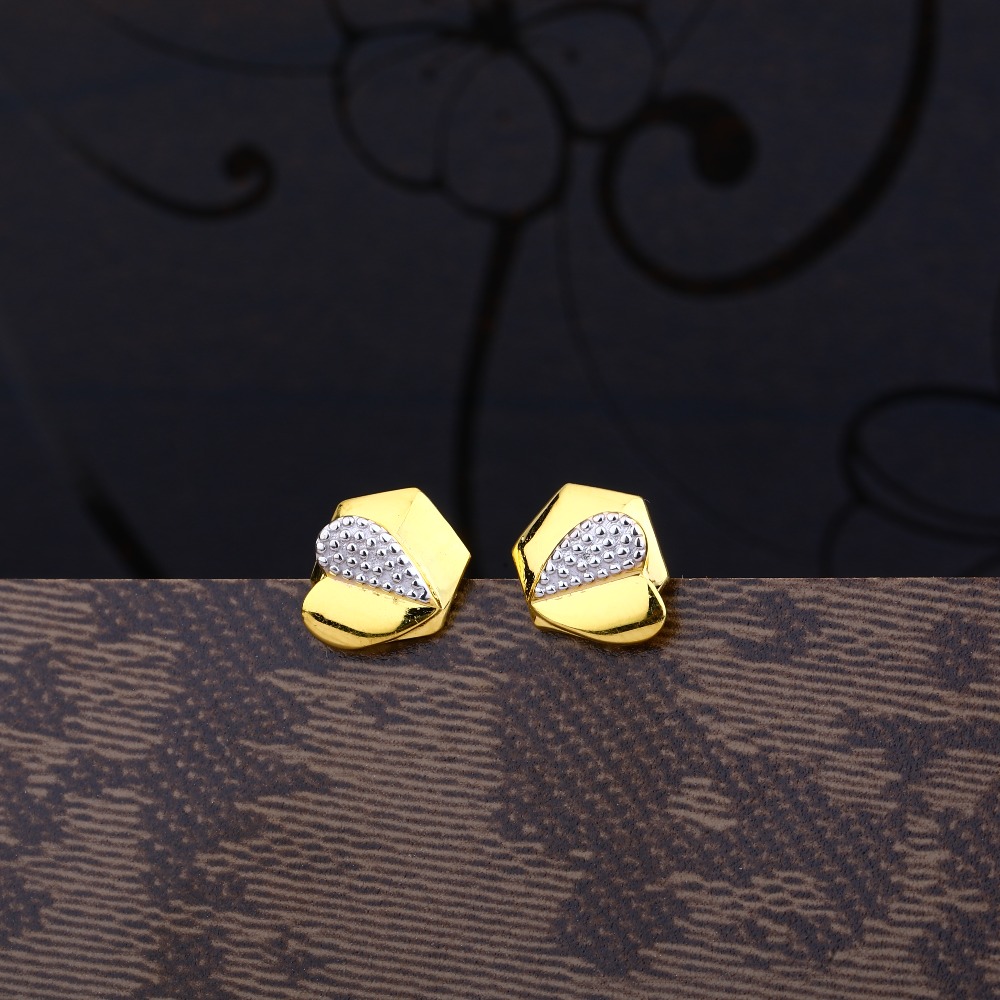 Ladies 916 Gold New Designer Earring -LPE57