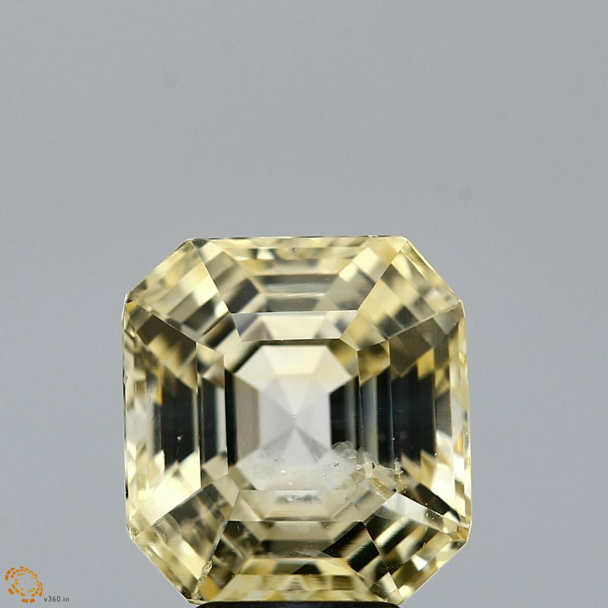 8.10ct octagonal yellow-sapphire-pukhraj