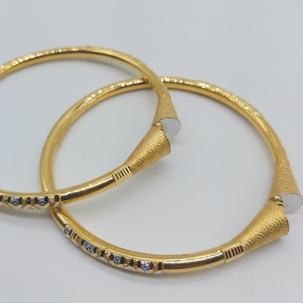 Gold stylish fancy bangles